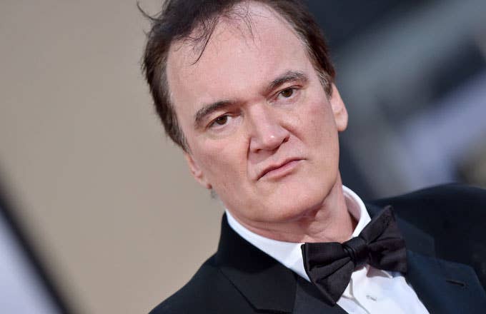 Quentin Tarantino at the &#x27;Once Upon a Time in Hollywood&#x27; premiere.