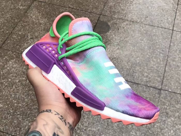 Pharrell's Multicolor Adidas NMDs for the Festival | Complex
