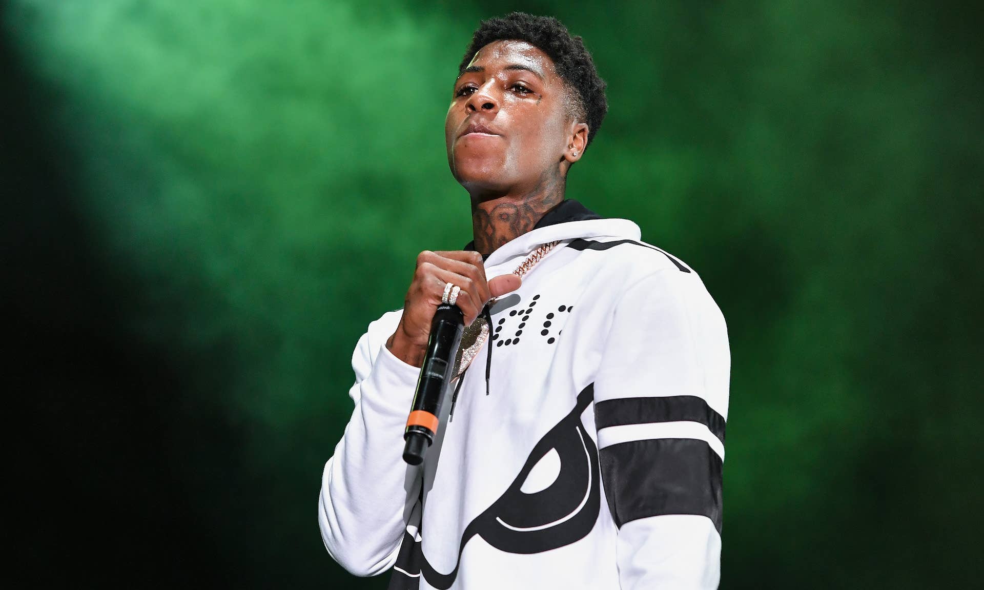 YoungBoy Never Broke Again performs at Lil Weezyana Fest