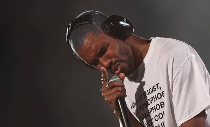 Frank Ocean performs at the 2017 Panorama Music Festival on Randall's Island