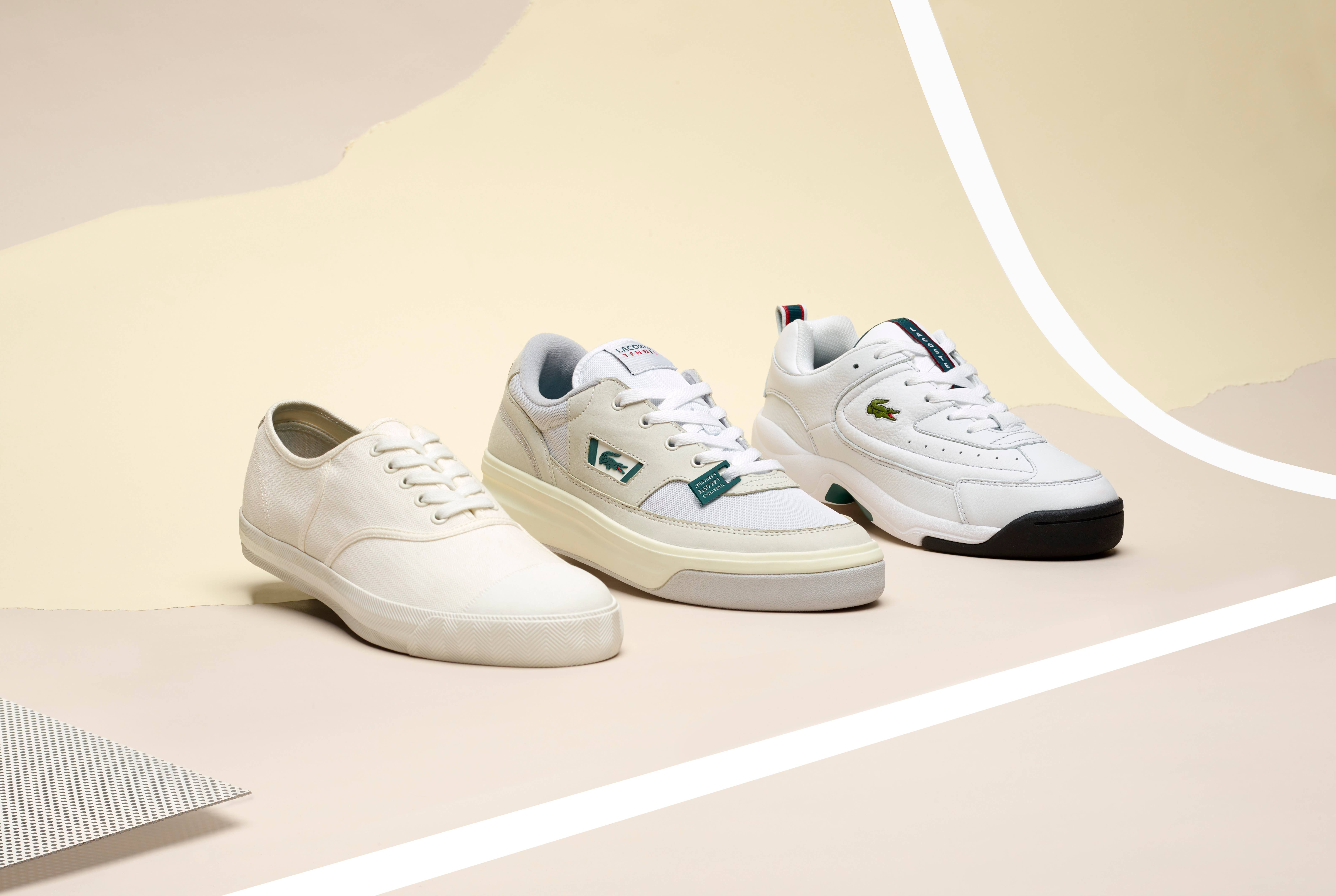 LACOSTE's Heritage Reissues a Three-Peat of Classic Silhouettes |