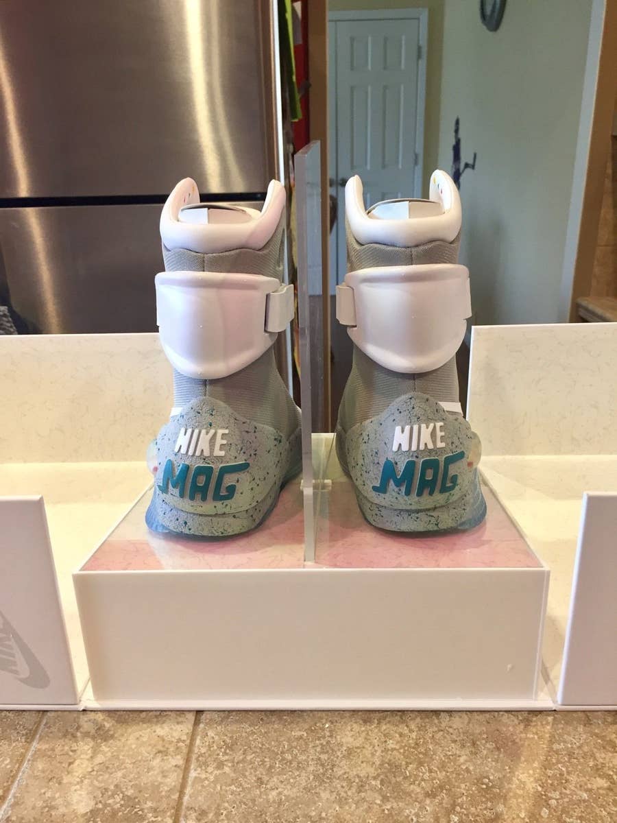 Here's Auto-Lacing Nike Mags Are Selling For on Ebay | Complex