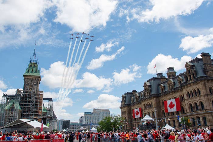 Canada Day celebrations in Ottawa