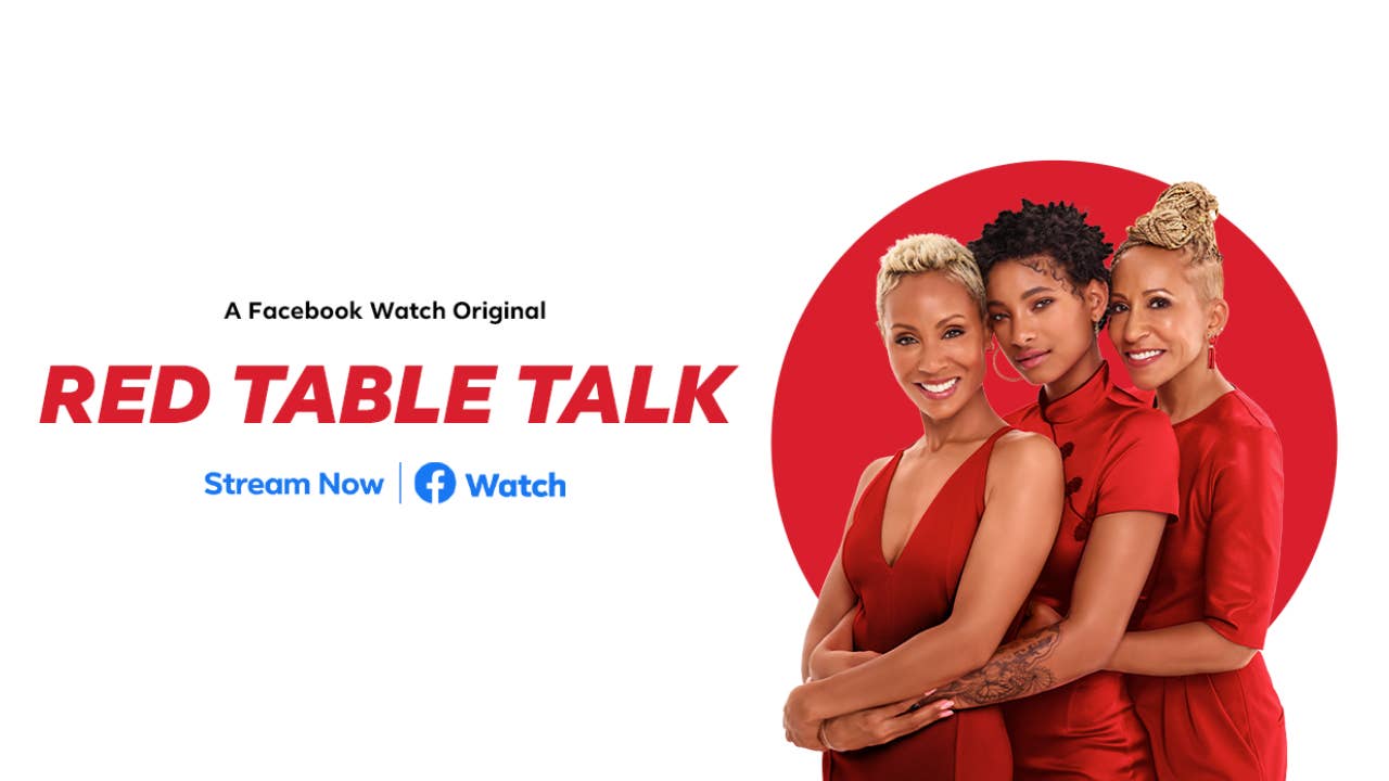 red table talk key art with hosts