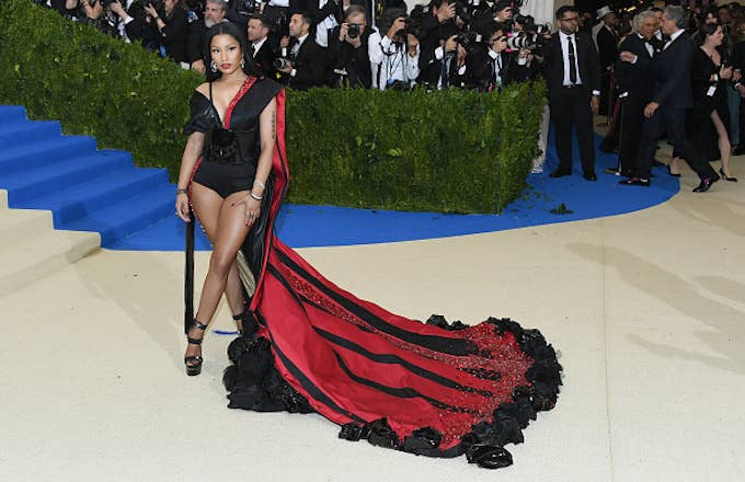 Nicki Minaj attends the \Costume Institute Gala