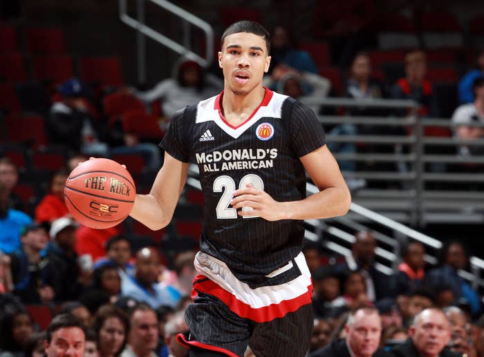 Jayson Tatum Duke McDonald&#x27;s All American