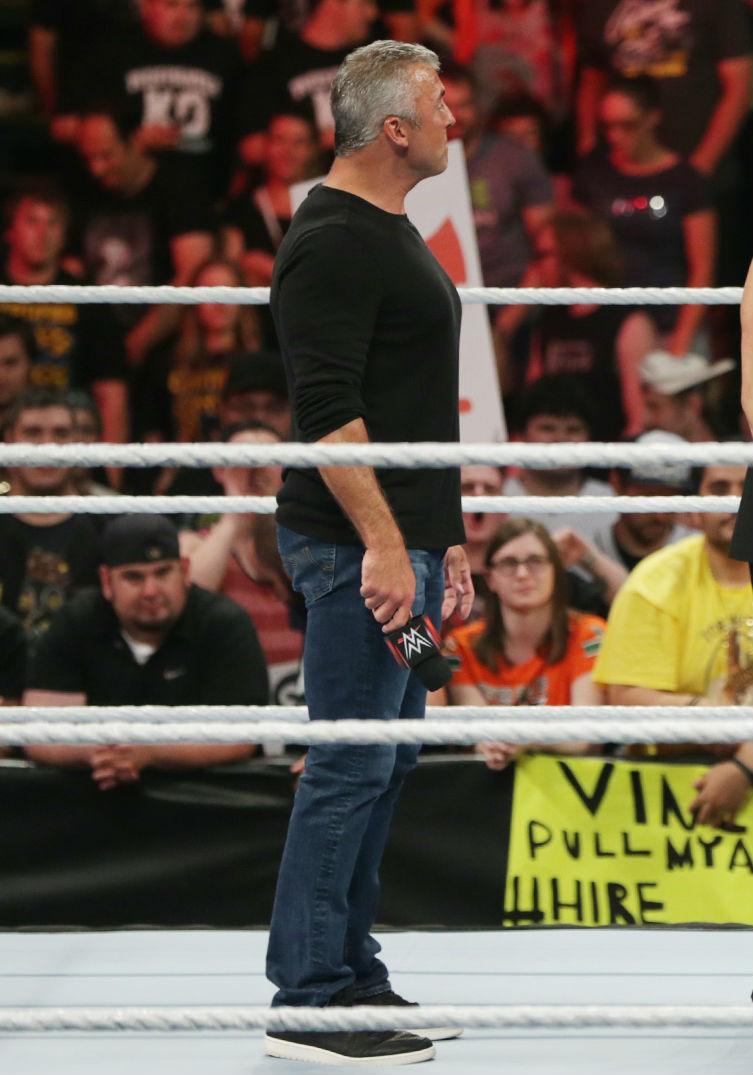 Shane McMahon Wearing the Cyber Monday Air Jordan 1