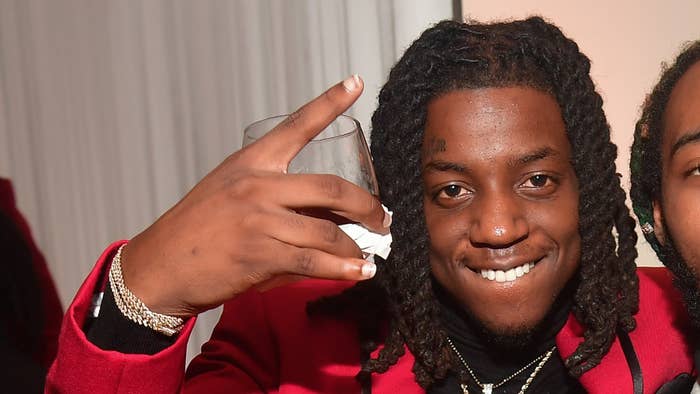 OMB Peezy attends 2020 Leaders and Legends Ball