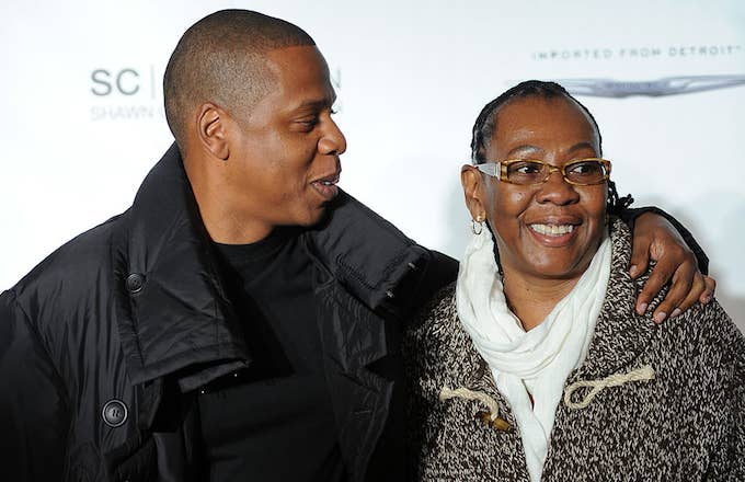 Jay Z and mother