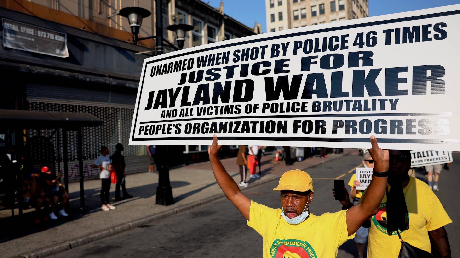 People march demanding justice for Jayland Walker on Market Street