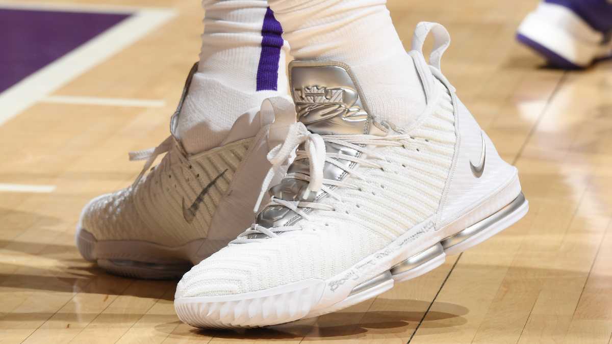 March 24, 2019 Nike LeBron 16 White Metallic Gold PE