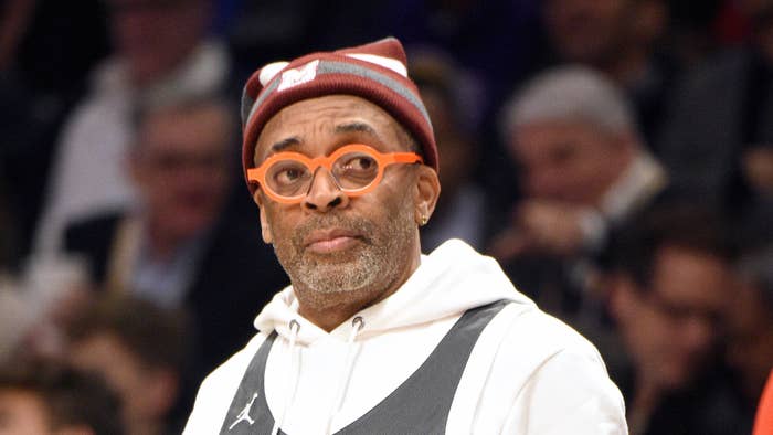 Spike Lee attends 2020 State Farm All Star Saturday Night at United Center