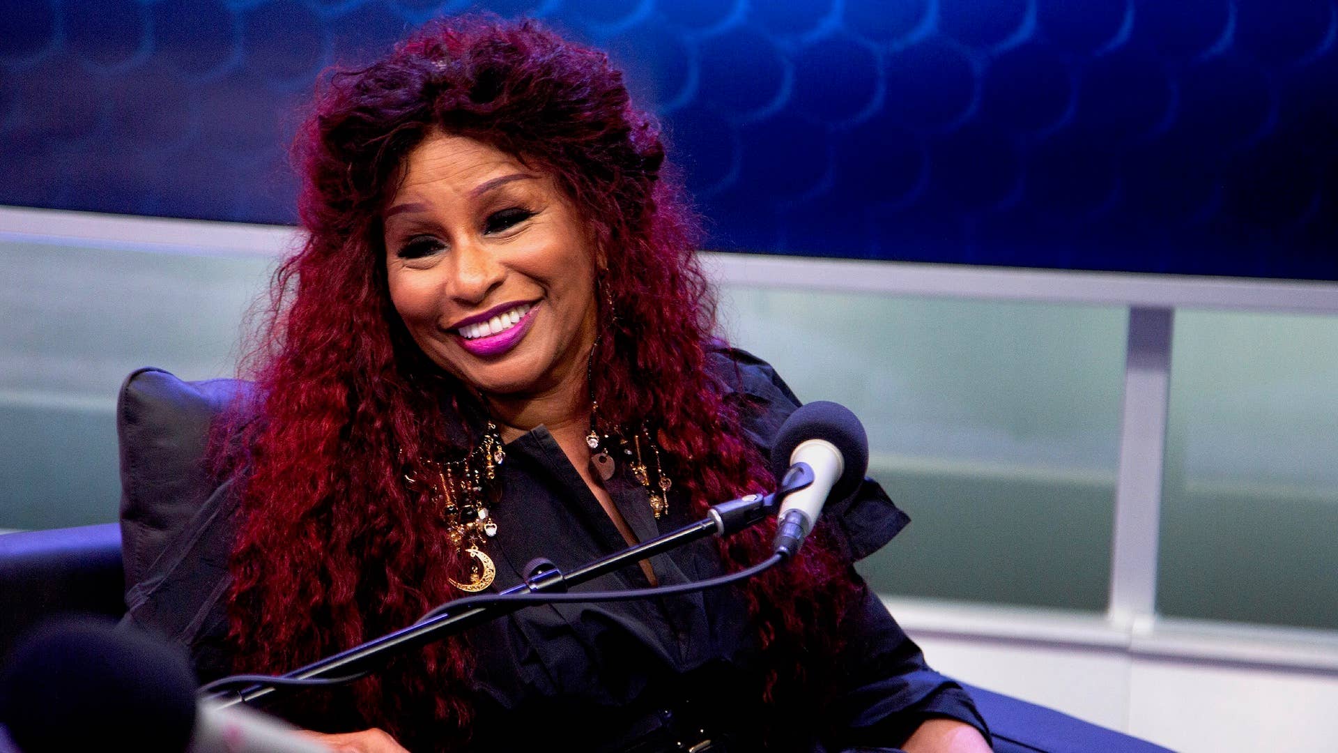 Chaka Khan visits SiriusXM Studios