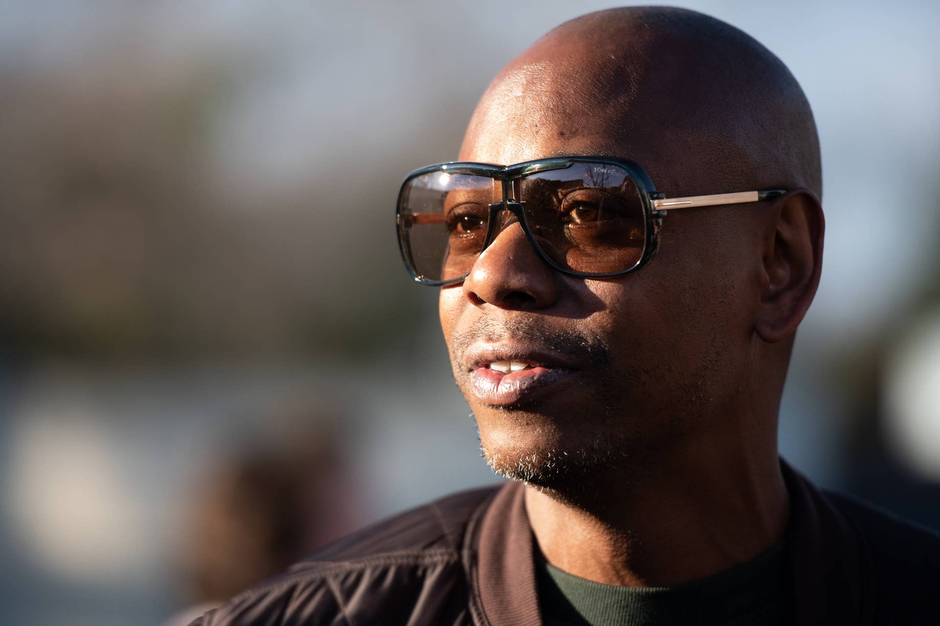Dave Chappelle campaigns for Andrew Yang on January 30, 2020 in North Charleston, South Carolina.
