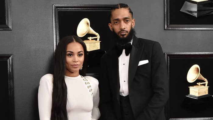 Lauren London and Nipsey Hussle