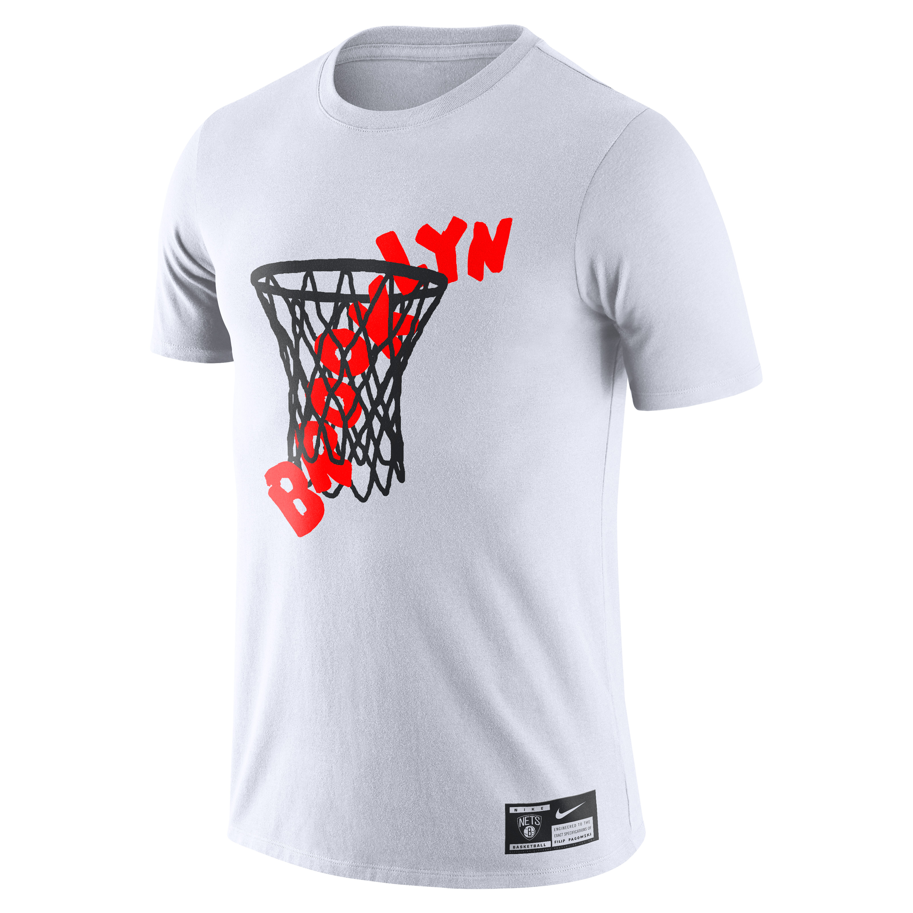 Filip Pagowski Nike T shirt &#x27;Brooklyn Nets&#x27;