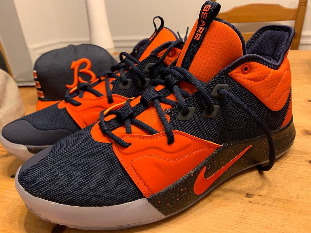 Nike By You PG 3 Chicago Bears