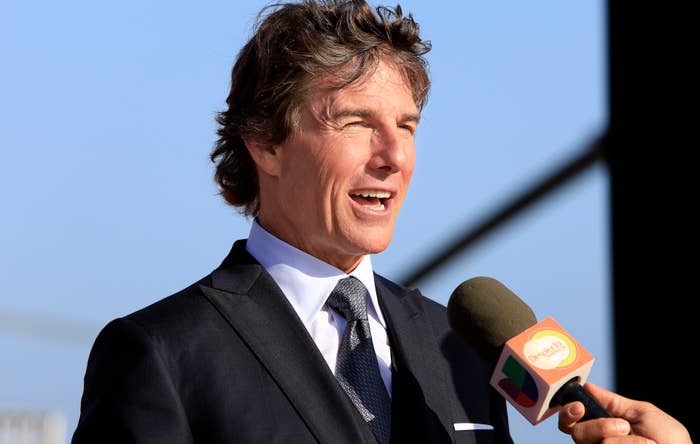 Tom Cruise attends premiere of &#x27;Top Gun: Maverick&#x27;