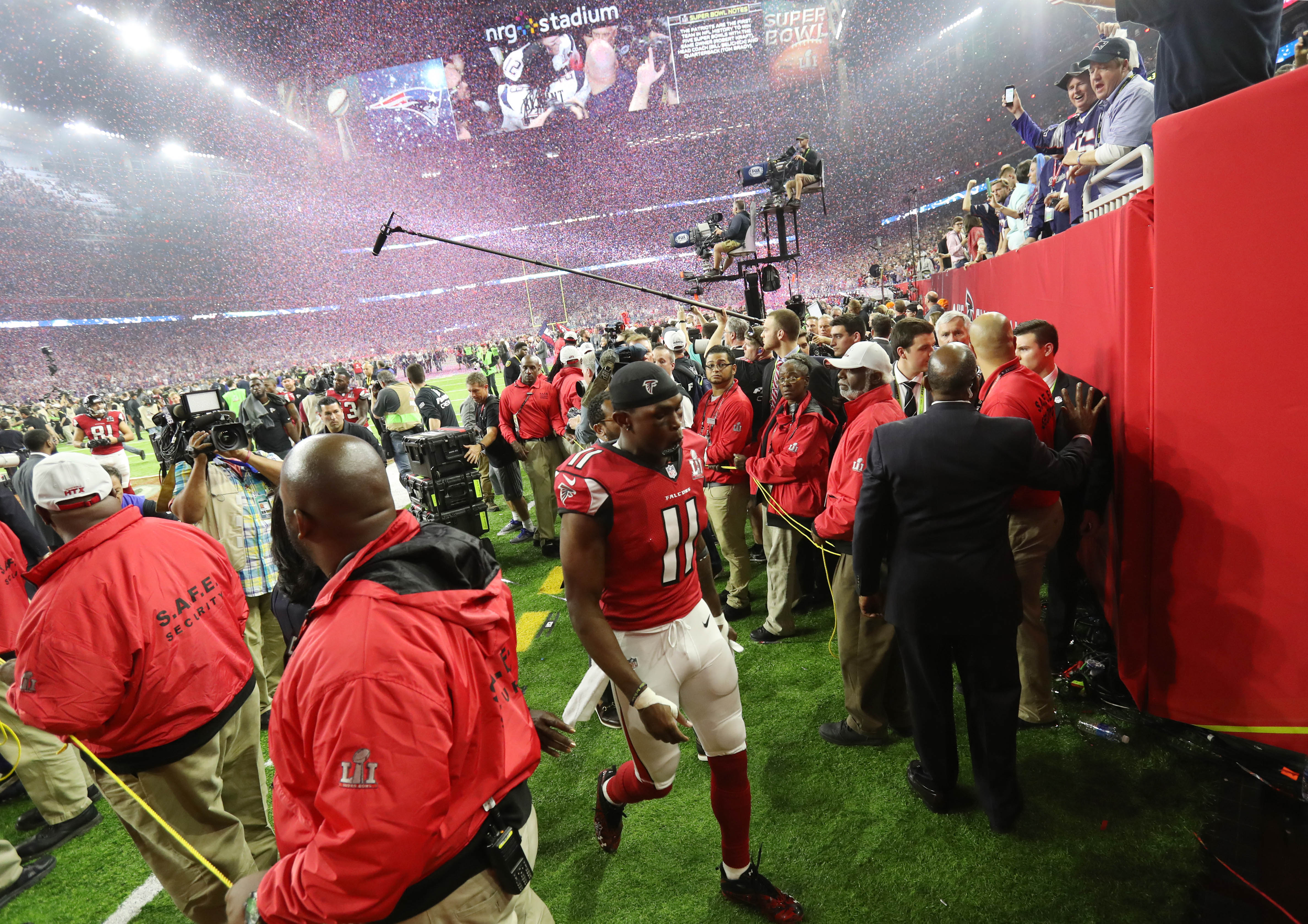 Julio Jones Super Bowl LI Falcons Patriots 2017