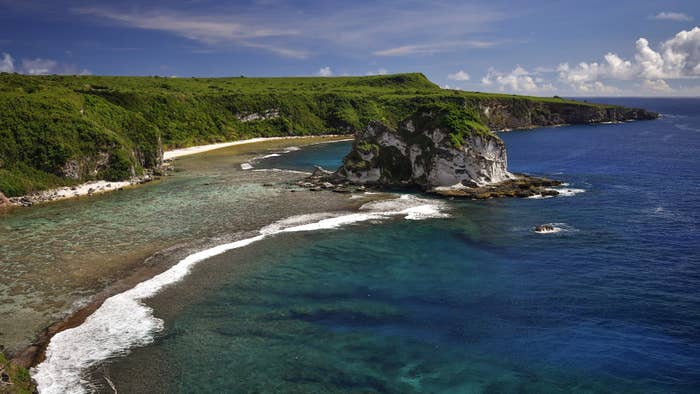 Saipan Island, one of the Northern Mariana Island