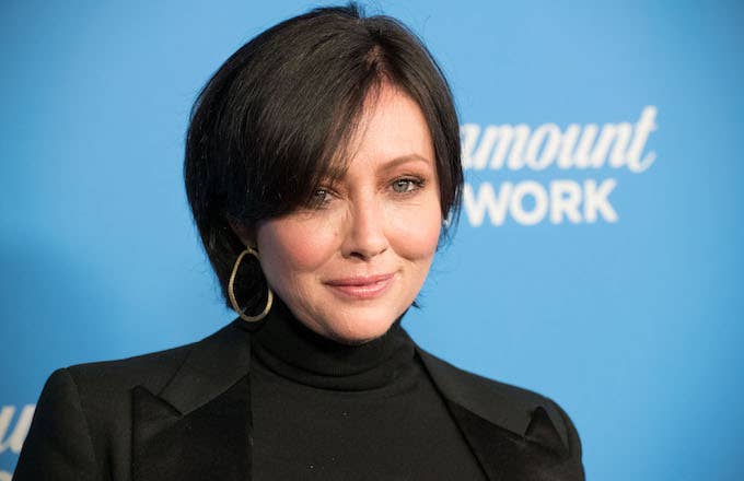 Shannen Doherty attends Paramount Network Launch Party.