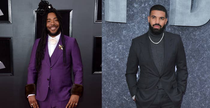 DRAM and Drake photo image split for news