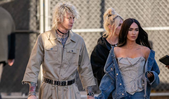 Machine Gun Kelly and Megan Fox
