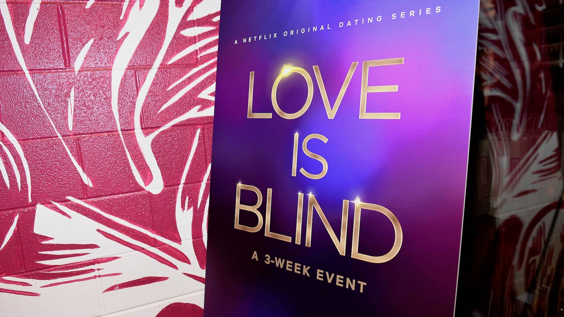 A general view of "Love Is Blind" Atlanta screening