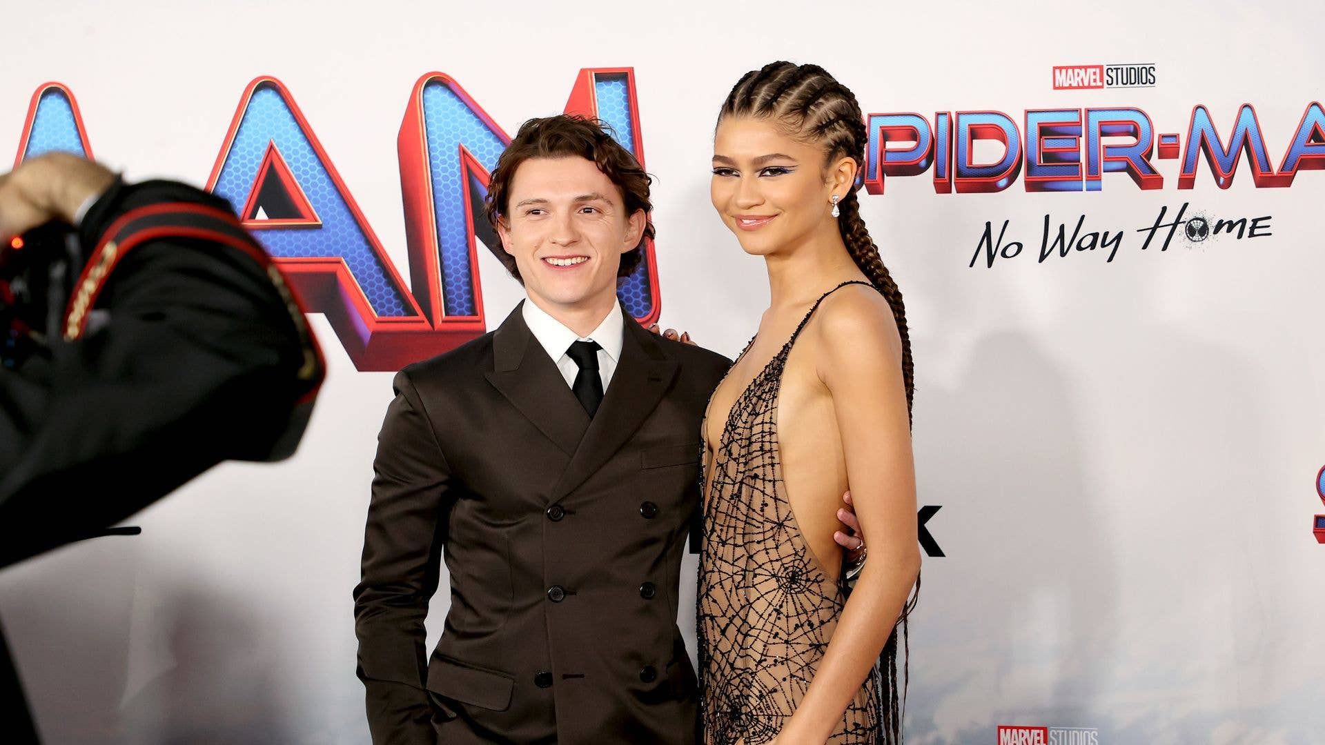 Tom Holland and Zendaya attend Sony Pictures' "Spider-Man: No Way Home" Los Angeles Premiere