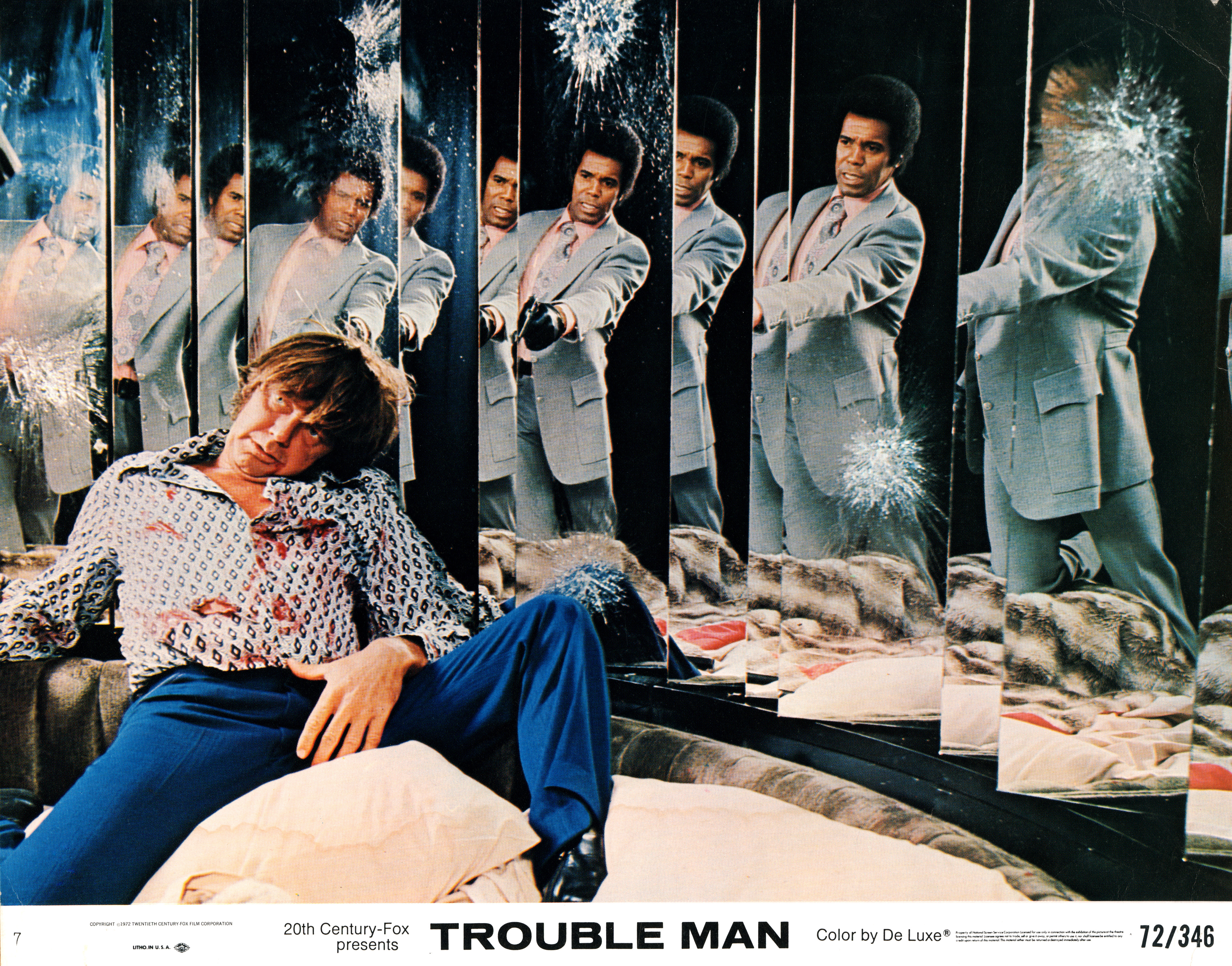 This is the lobby card from Trouble Man.