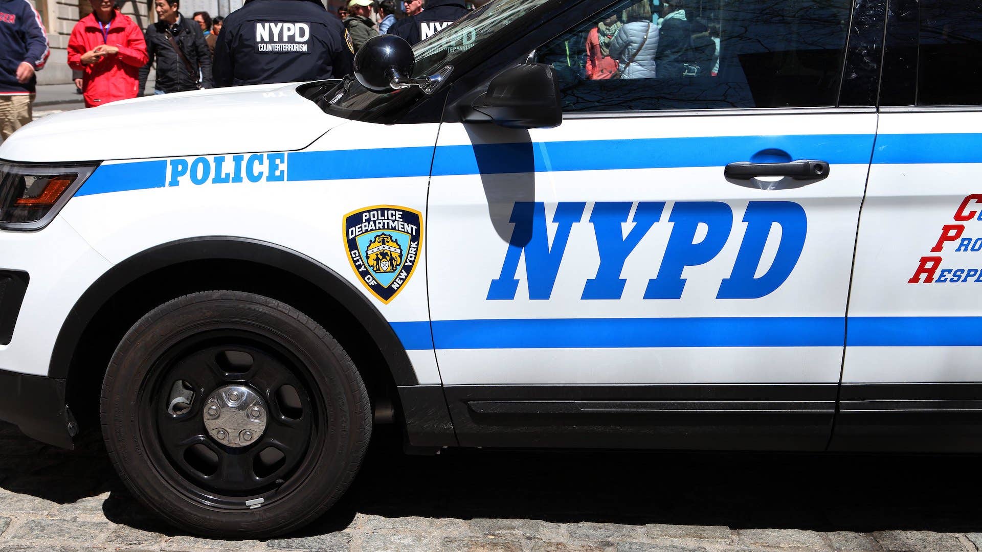 Photograph of an NYPD vehicle