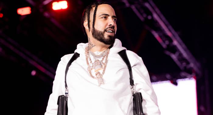 French Montana performing onstage at 2021 Rolling Loud