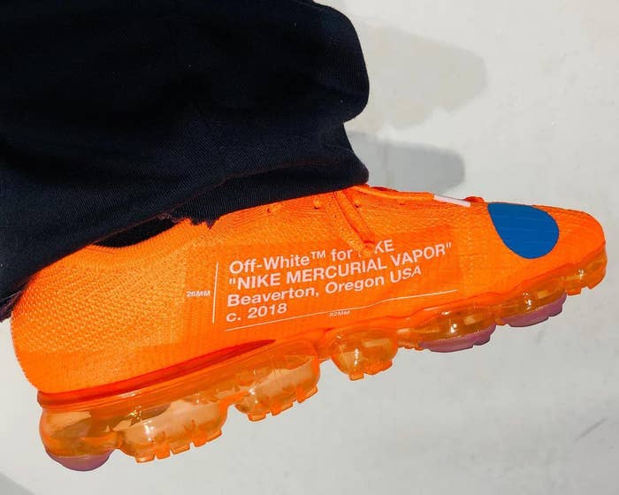 Off White Nike Mercurial Vapor