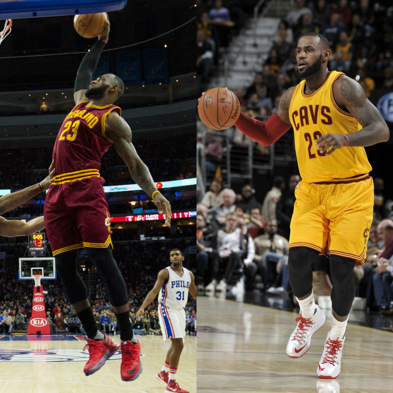 NBA #SoleWatch Power Rankings November 27, 2016: LeBron James