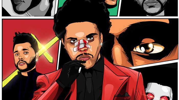 The Weeknd illustration by Canada&#x27;s AKARTS