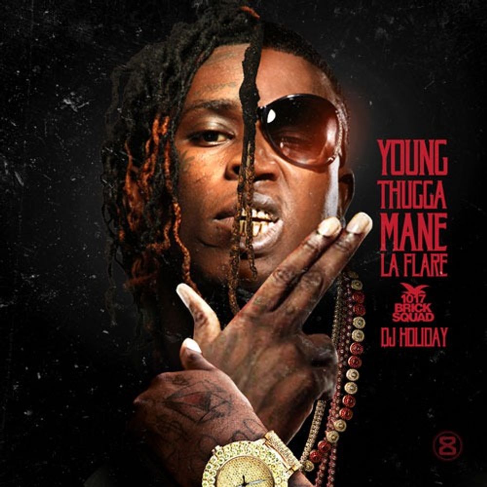 &#x27;Young Thugga Mane La Flare&#x27; cover artwork