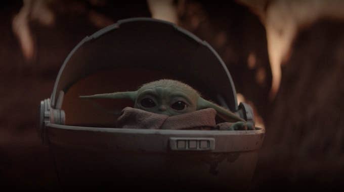 Picture of Baby Yoda.