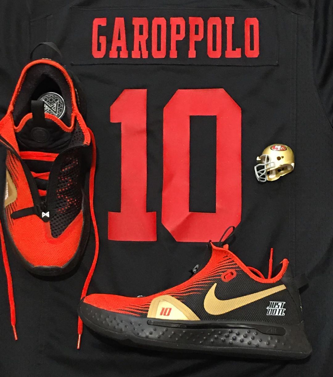 Nike By You iD PG 4 49ers Jimmy Garoppolo