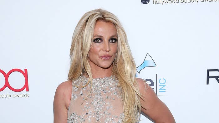 Britney Spears attends the 4th Hollywood Beauty Awards.