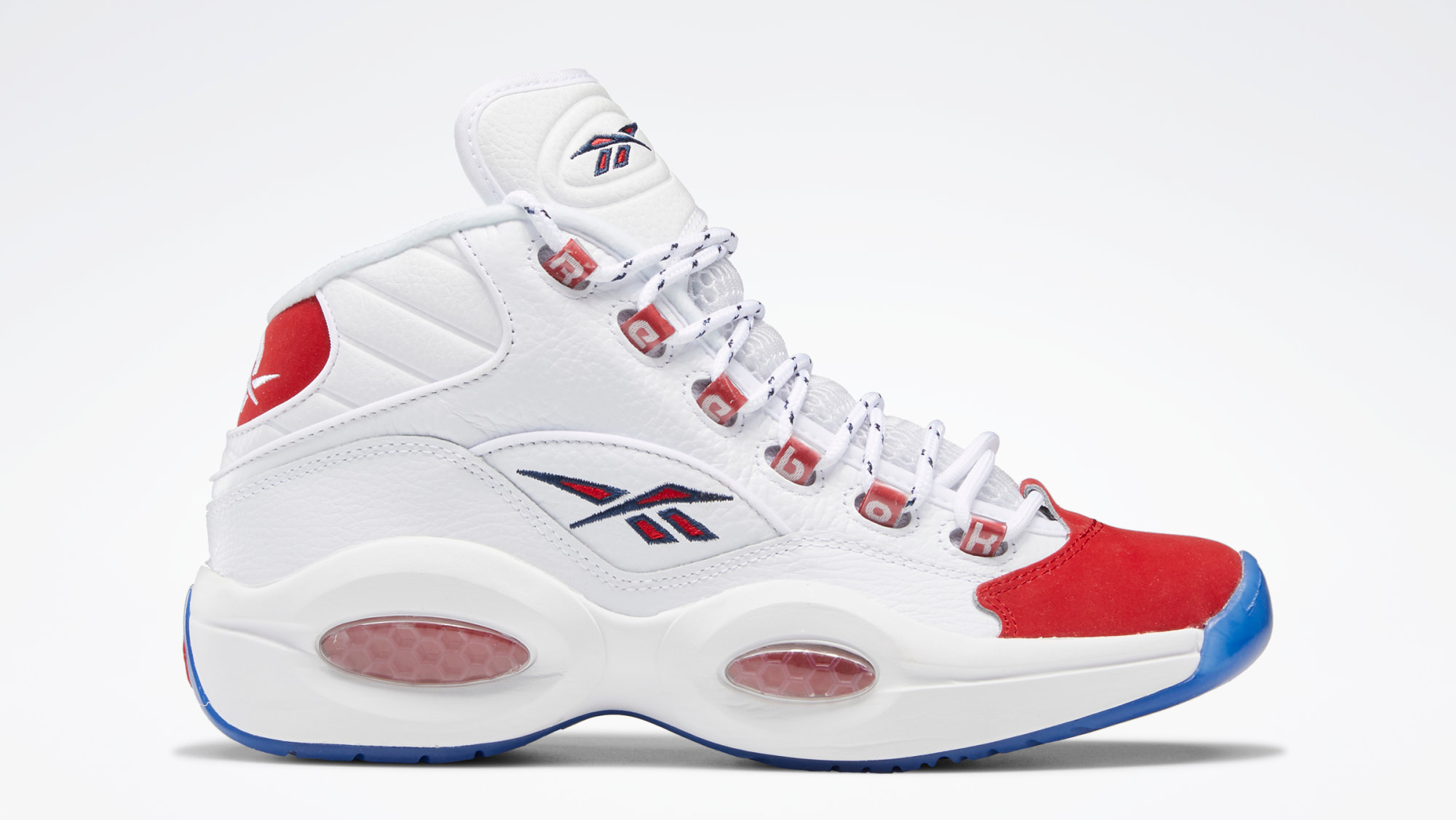 Reebok Question Mid &#x27;Red Suede Toe&#x27; FY1018 Release Date