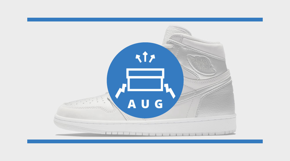 Jordan 1 unc hot sale august 2019