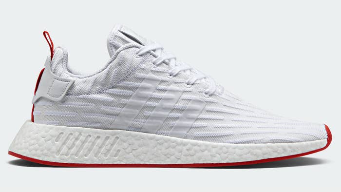 Adidas NMD R2 White Red Release Date Profile BA7253