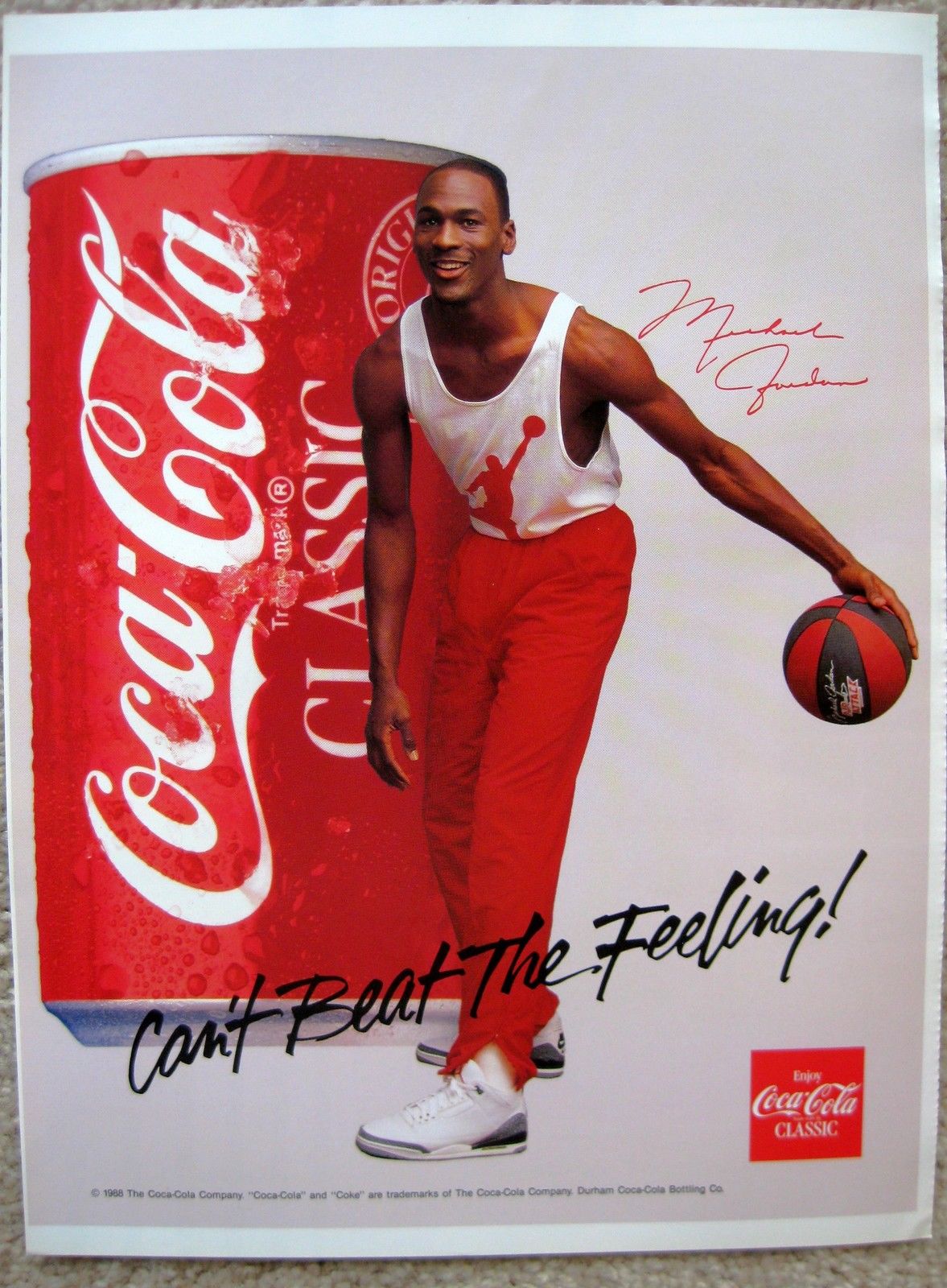 Michael Jordan Coke Ad