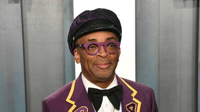 Spike Lee attends the 2020 Vanity Fair Oscar Party