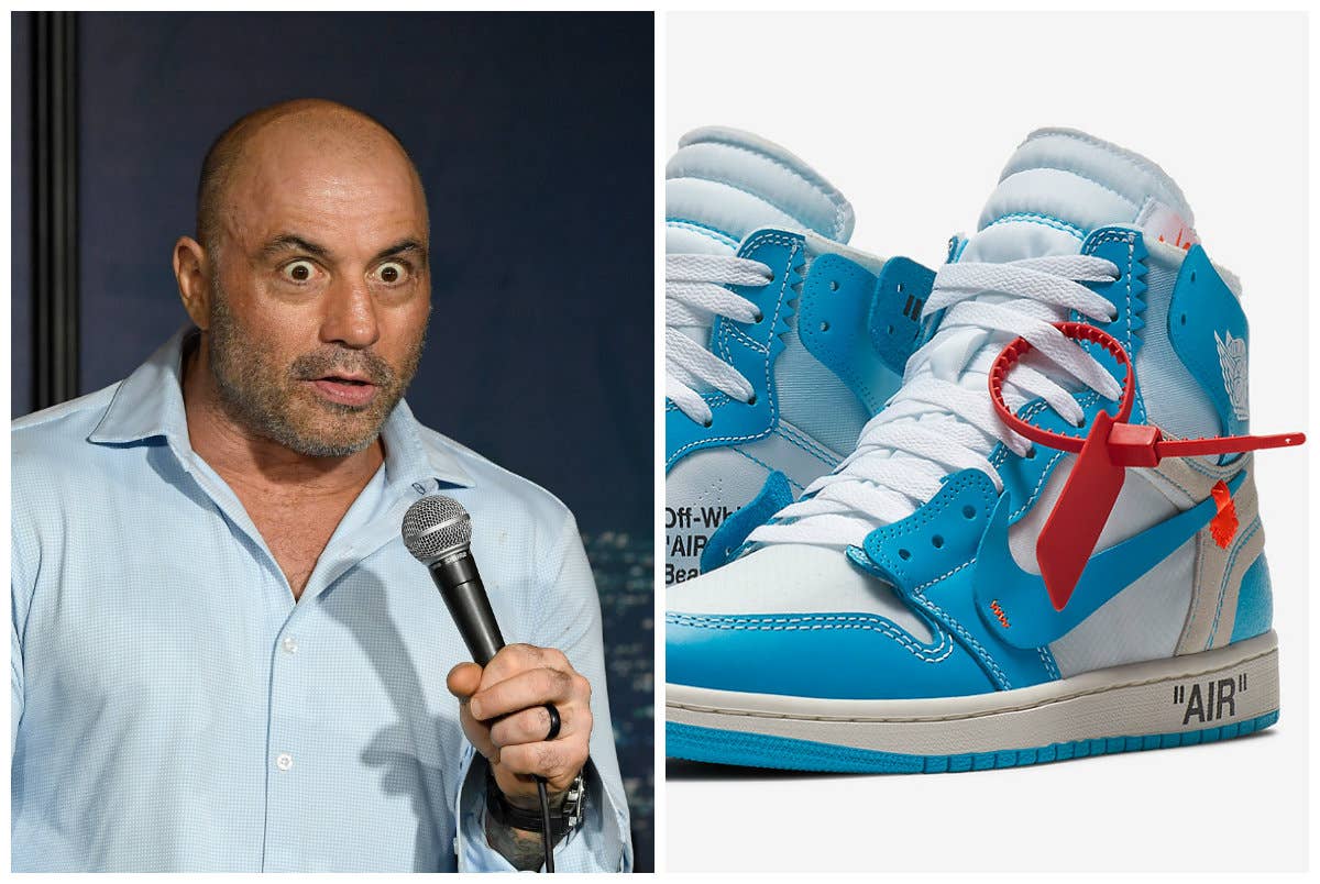 weg inkt Product Joe Rogan Thinks Off-White Nike Sneakers Are a Conspiracy to Make Kids Dumb  | Complex