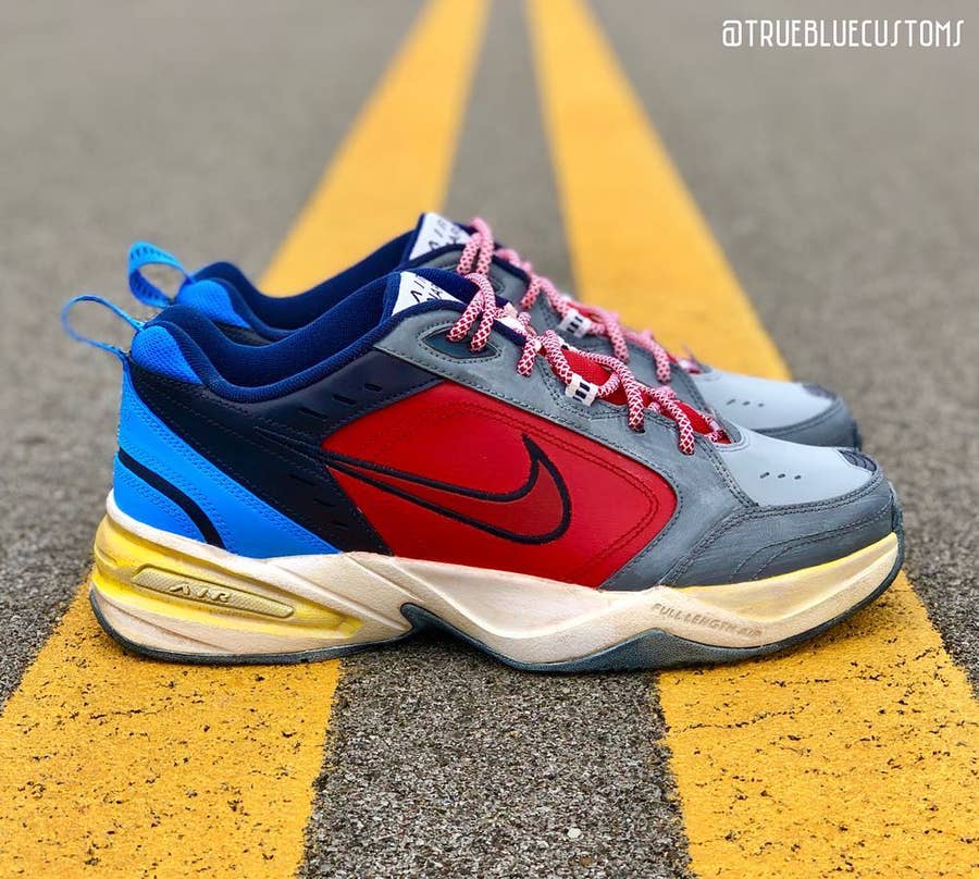 Custom Nike Air Monarch IV Challenge: 90s Dad Edition  This week's  customizers go HEAD TO HEAD to see who can customize the ultimate dad shoe,  the Nike Monarch. Which custom shoe