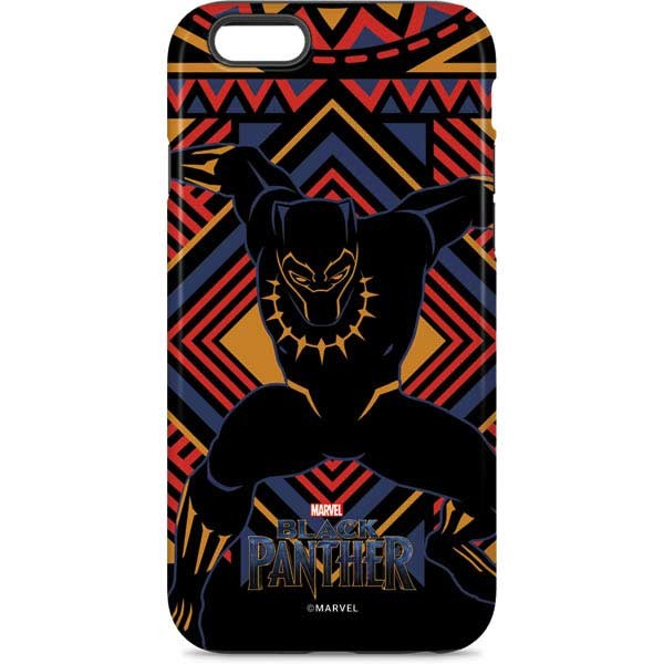 Black Panther Tribal Print iPhone 6 Case