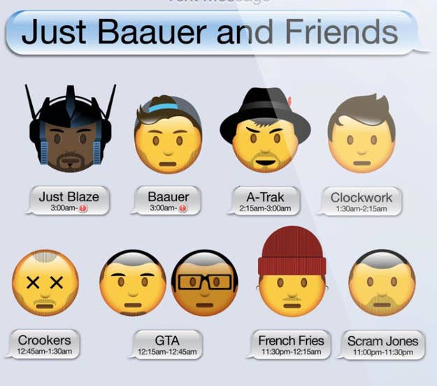 just baauer and friends
