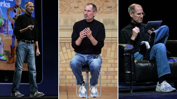 Steve Jobs Wearing New Balance 992s