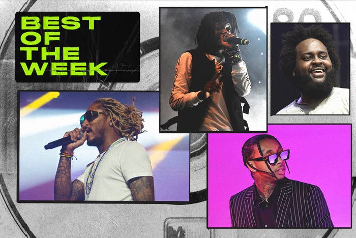 Best New Music graphic Future, Tyga, Bas and JID